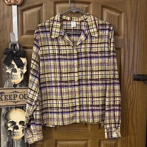 Regatta Plaid Button Up